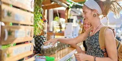 Legal marijuana store