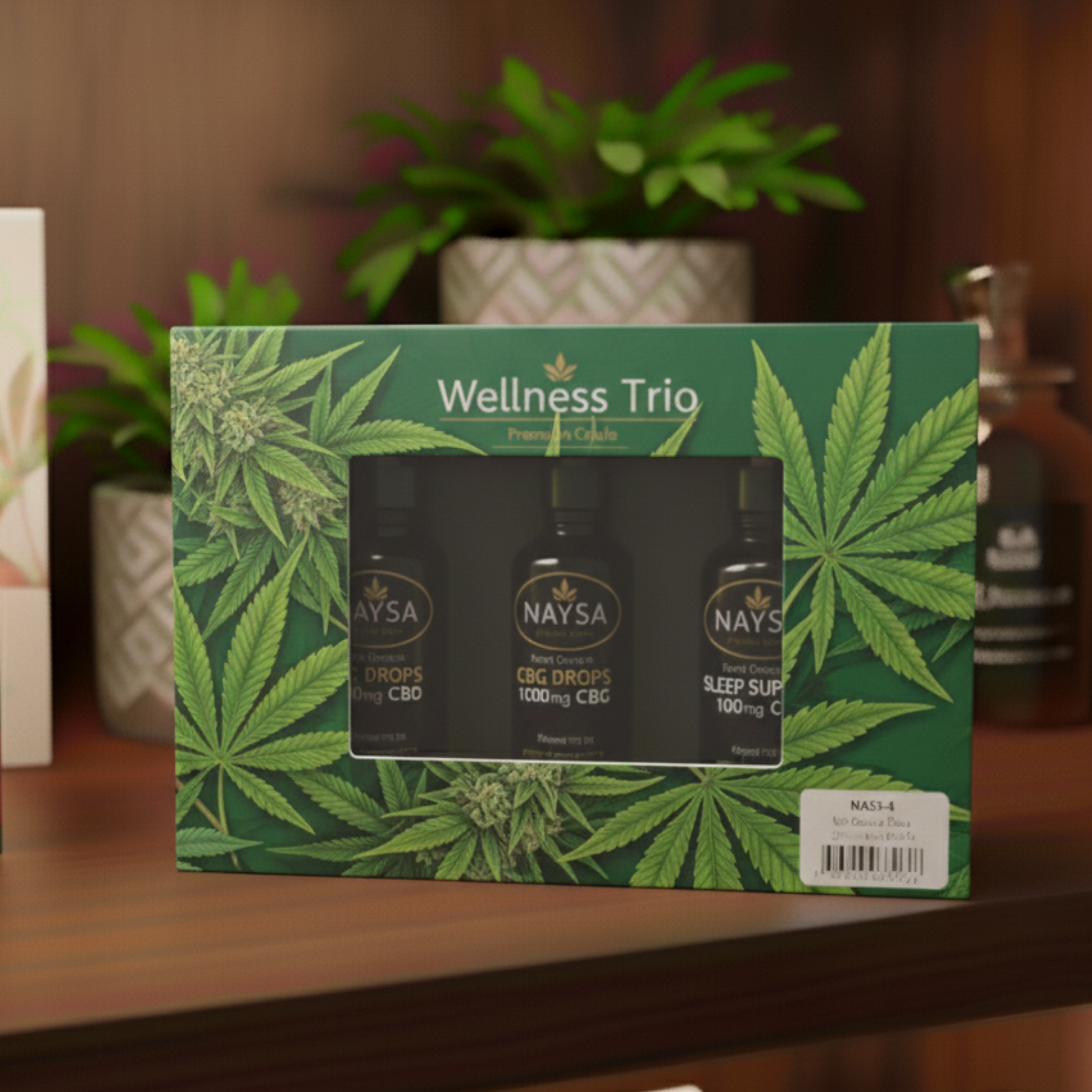 Cbd, cbg, cbn mct drops Sampler Set